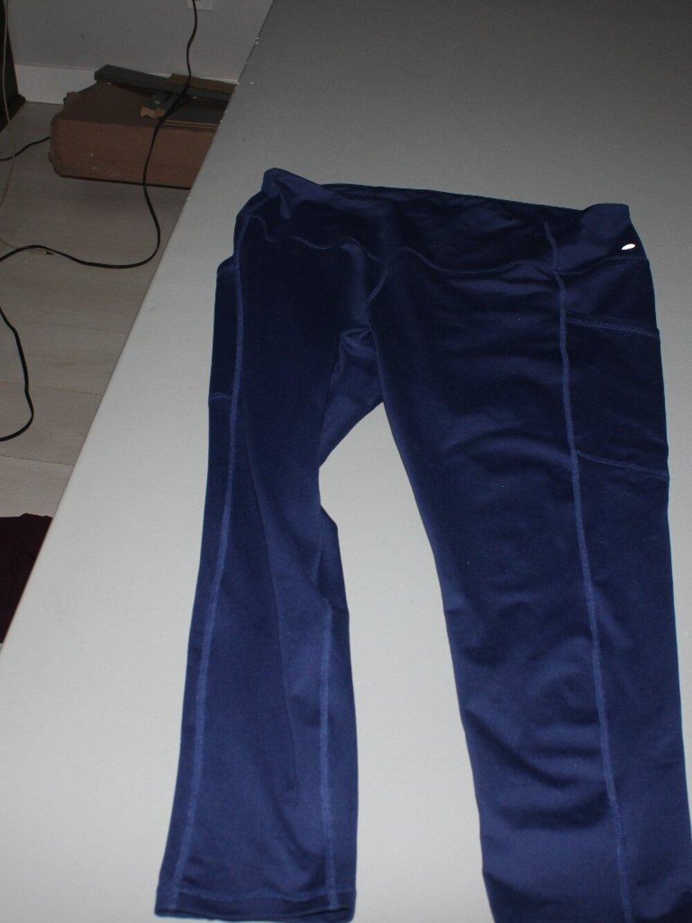 Blue Zella Athletic Crops Size XL